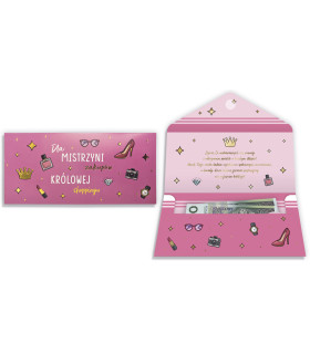 Koperta na prezent Urodzinowy dla Kobiety, Przyjaciółki PDKOP12