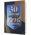 Kartka na 30 urodziny dla Faceta urodzonego w 1996 roku HM3627