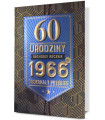 Kartka na 60 urodziny dla Mężczyzny urodzonego w 1966 roku HM3630