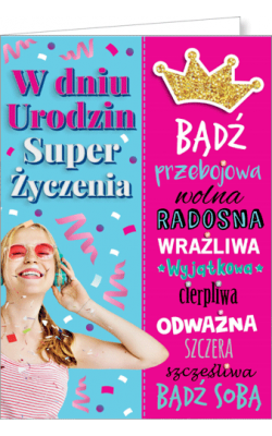 Kartka urodzinowa Bueno3