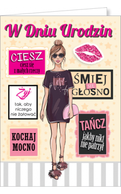 Kartka urodzinowa Bueno 04