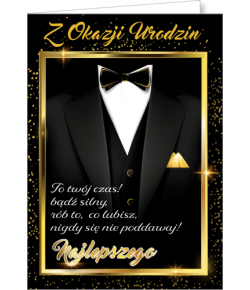 Kartka Urodzinowa Bueno 08