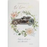 Elegancka Kartka z mottem na ślub LUXDG3