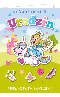Kartka urodzinowa GM346