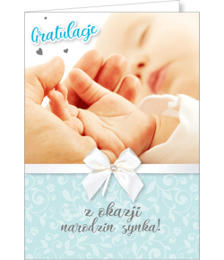 Gratulacje z okazji Narodzin dziecka GM462