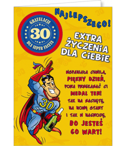 Kartka na 30 urodziny Party06