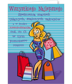 Kartka urodzinowa Comic 01