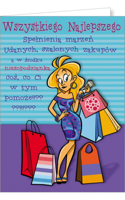 Kartka urodzinowa Comic 01