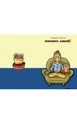 Kartka urodzinowa Comic 03