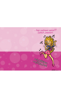 Kartka urodzinowa Comic 04