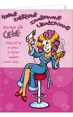 Kartka urodzinowa Comic 04