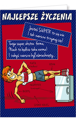 Kartka dla chłopaka  Comic 19