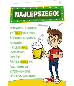 Kartka dla chłopaka Comic 20