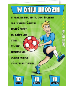 Kartka urodzinowa Comic 25