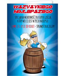 Kartka dla chłopaka Comic 26