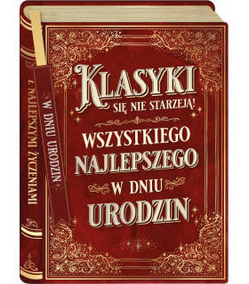 Kartka urodzinowa dla mola książkowego DKP130