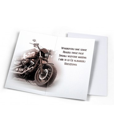 Kartka Urodzinowa dla Motocyklisty A013B