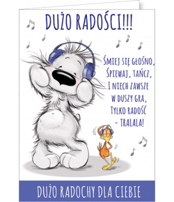 Kartki uniwersalne Happy05