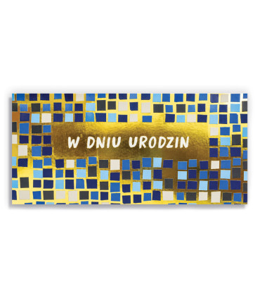 Koperta prezentowa na urodziny na banknoty, karty, vouchery PDKOP37