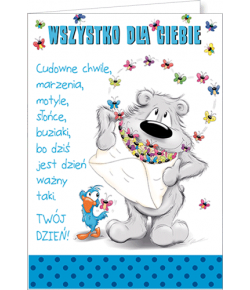 Kartka uniwersalna Happy18