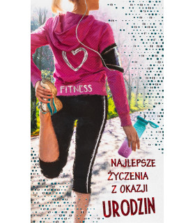 Kartka Urodzinowa dla Dziewczyny Przyjaciółki fit 15A6593B
