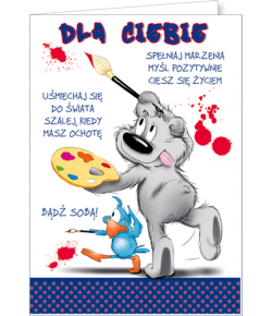 Kartka uniwersalna Happy20