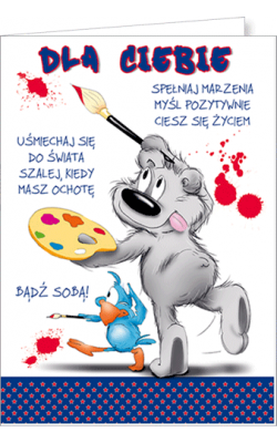 Kartka uniwersalna Happy20