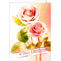 Kartka urodzinowa z życzeniami FF1205