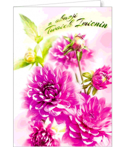 Kartki na Imieniny z tekstem FF 1279