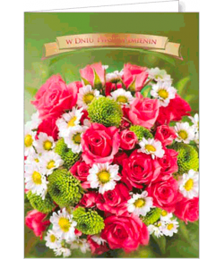 Kartka Imieninowa FF 1241