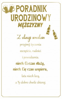 Kartka urodzinowa dla Mężczyzny U41