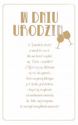 Kartka urodzinowa U51