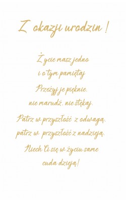 Kartki urodzinowe U87