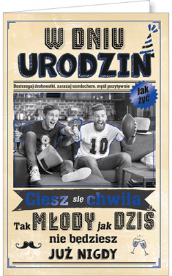 Kartka urodzinowa U25