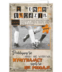 Kartka urodzinowa U39