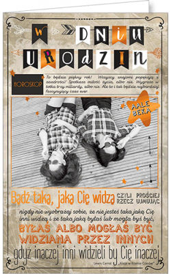 Kartka urodzinowa U40