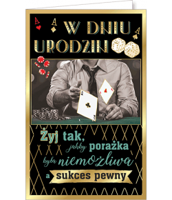 Kartka urodzinowa U61