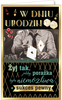 Kartka urodzinowa U61