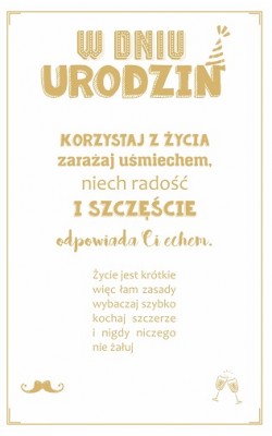 Kartka urodzinowa U25