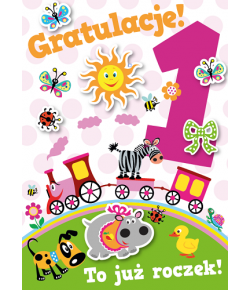 Kartka na Roczek GM395