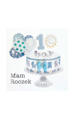 Kartka na Roczek M629