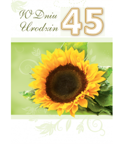 Urodziny z cyfrą lat GAU 04