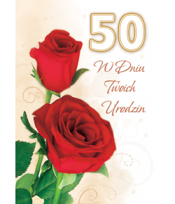 Urodziny z cyfrą lat GAU 01