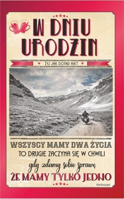 Kartka urodzinowa dla mężczyzny  U 49