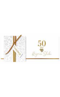 50 Rocznica ślubu złota KPAS64