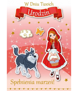 Kartka dla dziewczynki GM 637