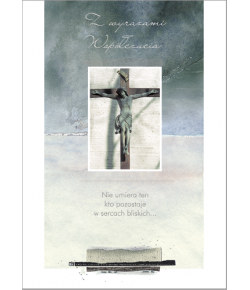 Kartka z Kondolencjami, wyrazami współczucia  WR4