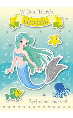 Kartka urodzinowa dla dziewczynki GM 636