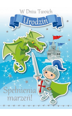 Kartka na urodziny dla chłopczyka GM 639