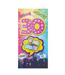 Kartka na 30-te urodziny EZ 159